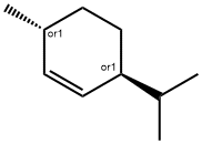 rel-(3R*,6S*)-3-Methyl-6-isopropyl-1-cyclohexene 구조식 이미지