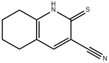 2-Sulfanyl-5,6,7,8-tetrahydroquinoline-3-carbonitrile Structure