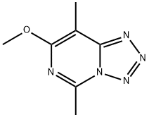 Tetrazolo[1,5-c]pyrimidine, 7-methoxy-5,8-dimethyl- Structure