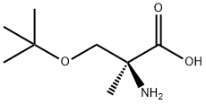 H-Alpha-Methyl-Ser(tBu)-OH Structure