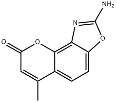 2-amino-6-methylchromeno[8,7-d][1,3]oxazol-8-one Structure