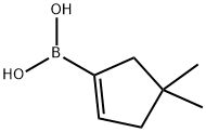 Boronic acid, B-(4,4-dimethyl-1-cyclopenten-1-yl)- Structure