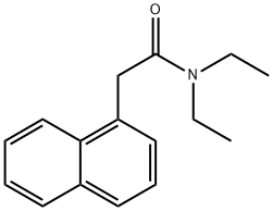 1-Naphthaleneacetamide, N,N-diethyl- Structure