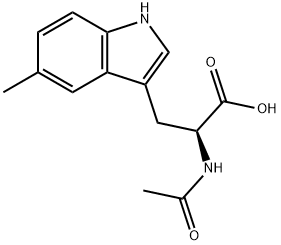 Ac-L-5-MethylTryptophan Structure