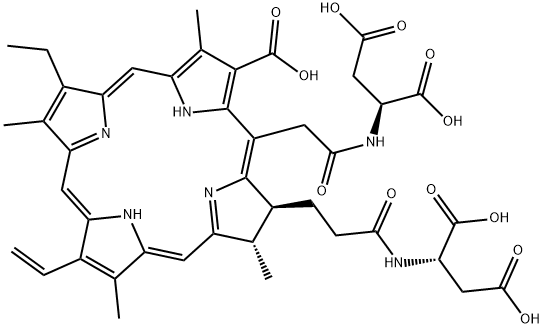 diaspartyl chlorin e6 구조식 이미지