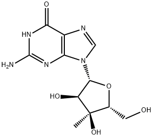 3'-beta-C-Methylguanosine Structure