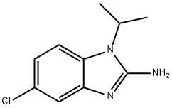 5-chloro-1-isopropyl-1H-benzo[d]imidazol-2-amine Structure