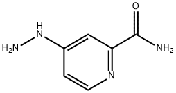 2-Pyridinecarboxamide, 4-hydrazinyl- 구조식 이미지