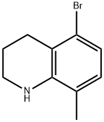 5-Bromo-8-methyl-1,2,3,4-tetrahydroquinoline Structure