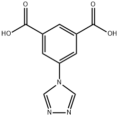 5-(4H-1,2,4-triazol-4-yl)benzene-1,3-dicarboxylic acid 구조식 이미지