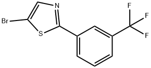 5-Bromo-2-(3-3rifluoromethylphenyl)thiazole Structure