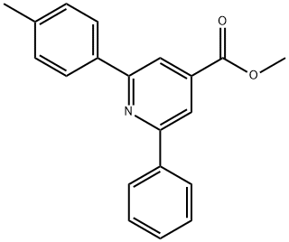 JR-9112, Methyl 2-phenyl-6-p-tolylpyridine-4-carboxylate, 97% 구조식 이미지