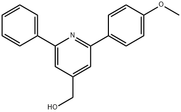 JR-9136, (2-(4-Methoxyphenyl)-6-phenylpyridin-4-yl)methanol, 97% 구조식 이미지