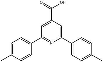 JR-9101, 2,6-Dip-tolylpyridine-4-carboxylic acid, 97% 구조식 이미지