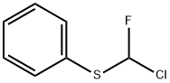 Benzene, [(chlorofluoromethyl)thio]- Structure