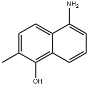 1-Naphthalenol, 5-amino-2-methyl- Structure