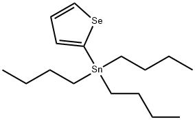 IN1319, Tributyl(selenophen-2-yl)stannane 구조식 이미지