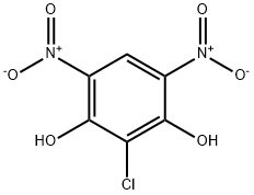 1,3-Benzenediol, 2-chloro-4,6-dinitro- Structure