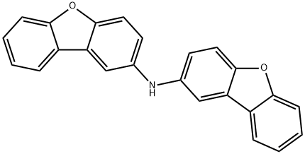 2-Dibenzofuranamine, N-2-dibenzofuranyl- Structure