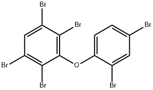 Benzene, 1,2,4,5-tetrabromo-3-(2,4-dibromophenoxy)- Structure