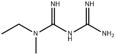 Imidodicarbonimidic diamide, N-ethyl-N-methyl- Structure
