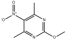 2-methoxy-4,6-dimethyl-5-nitropyrimidine(WXC01863) Structure