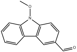 N-Methoxy-3-formylcarbazole 구조식 이미지