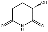 2,6-Piperidinedione, 3-hydroxy-, (S)- (9CI) Structure