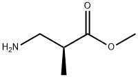 Propanoic acid, 3-amino-2-methyl-, methyl ester, (2S)- Structure