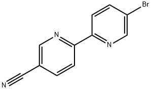 [2,2'-Bipyridine]-5-carbonitrile, 5'-bromo- 구조식 이미지