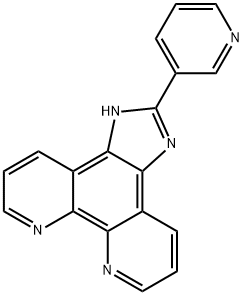 2-(3-pyridyl)imidazo[4,5-f]-1,10-phenanthroline Structure