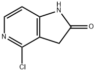 4-Chloro-5-aza-2-oxindole Structure