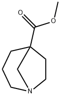 1-Azabicyclo[3.2.1]octane-5-carboxylic acid methyl ester 구조식 이미지