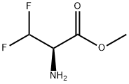 Alanine, 3,3-difluoro-, methyl ester Structure