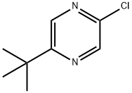 Pyrazine, 2-chloro-5-(1,1-dimethylethyl)- Structure