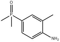 Benzenamine, 4-(dimethylphosphinyl)-2-methyl- 구조식 이미지