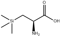 (2R)-2-amino-3-(trimethylsilyl)propanoic acid Structure