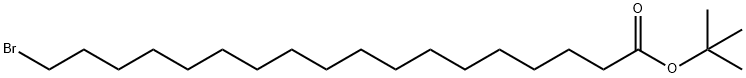 Octadecanoic acid, 18-bromo-, 1,1-dimethylethyl ester 구조식 이미지