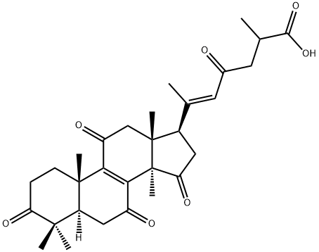 Ganoderenic acid F Structure