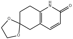 Spiro[1,3-dioxolane-2,6'(2'H)-quinolin]-2'-one, 1',5',7',8'-tetrahydro- 구조식 이미지