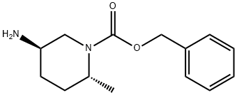 1-피페리딘카르복실산,5-aMino-2-Methyl-,phenylMethylest 구조식 이미지