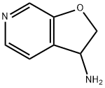 Furo[2,3-c]pyridin-3-amine, 2,3-dihydro- Structure
