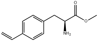 L-Phenylalanine, 4-ethenyl-, methyl ester Structure