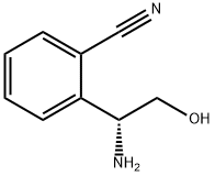 2-((1R)-1-AMINO-2-HYDROXYETHYL)BENZENECARBONITRILE Structure