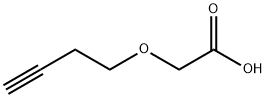 Acetic acid, 2-(3-butyn-1-yloxy)- Structure