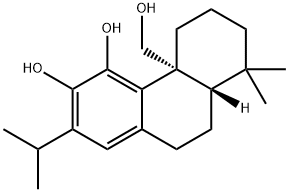 3,4-Phenanthrenediol, 4b,5,6,7,8,8a,9,10-octahydro-4b-(hydroxymethyl)-8,8-dimethyl-2-(1-methylethyl)-, (4bR,8aS)- Structure