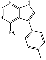 5-p-Tolyl-7H-pyrrolo[2,3-d]pyrimidin-4-amine Structure