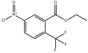 Ethyl 5-nitro-2-(trifluoromethyl)benzoate 구조식 이미지