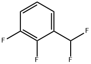 Benzene, 1-(difluoromethyl)-2,3-difluoro- Structure