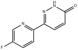 3-Hydroxy-6-(5-fluoropyridyl-2-yl)pyridazine Structure